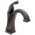 Delta 551T-RB-DST Dryden 8 1/4" Single Handle Bathroom Sink Faucet with Touch2O.xt Technology in Venetian Bronze