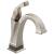 Delta 551T-SS-DST Dryden 8 1/4" Single Handle Bathroom Sink Faucet with Touch2O.xt Technology in Stainless Steel
