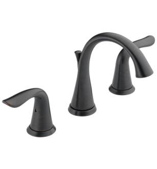 Delta 3538-RBMPU-DST Lahara 5 7/8" Two Handle Widespread Bathroom Faucet in Venetian Bronze