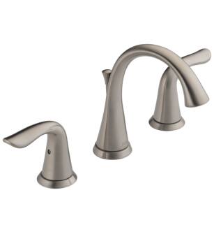Delta 3538-SSMPU-DST Lahara 5 7/8" Two Handle Widespread Bathroom Faucet in Stainless Steel