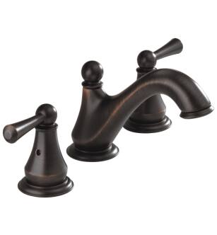 Delta 35999LF-RB Haywood 4 1/8" Two Handle Widespread Bathroom Faucet in Venetian Bronze