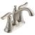 Delta 2594-SSTP-DST Linden 5 3/4" 1.2 GPM Two Handle Tract-Pack Centerset Bathroom Faucet in Stainless Steel