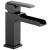 Delta 568LF-BLMPU Ara 7 1/8" Single Handle Channel Bathroom Faucet in Matte Black
