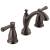 Delta 3593-RBMPU-DST Linden 5 1/8" Traditional Two Handle Widespread Bathroom Faucet in Venetian Bronze