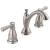 Delta 3593-SSMPU-DST Linden 5 1/8" Traditional Two Handle Widespread Bathroom Faucet in Stainless Steel