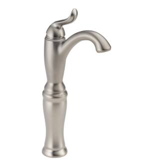 Delta 794-SS-DST Linden 12 5/8" Single Handle Vessel Bathroom Faucet in Stainless Steel
