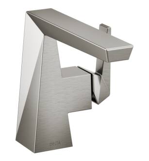 Delta 543-SS-PR-LPU-DST Trillian 6" Single Lever Handle Bathroom Sink Faucet in Lumicoat Stainless