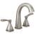Delta 35775-SSMPU-DST Stryke 7 3/8" Two Lever Handle Widespread Bathroom Sink Faucet with Pop-Up Drain in Stainless Steel