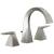 Delta 35546-SS-PR-MPU-DST Trillian 7" Double Handle Widespread Bathroom Sink Faucet with Pop-Up Drain in Lumicoat Stainless