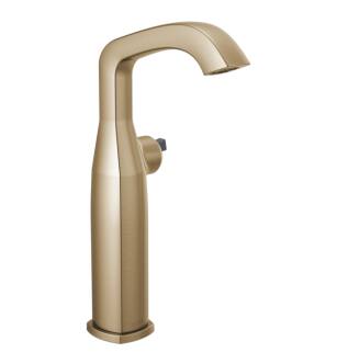 Delta 776-CZLHP-DST Stryke 11 1/4" Single Hole Bathroom Faucet with Less Handle in Champagne Bronze