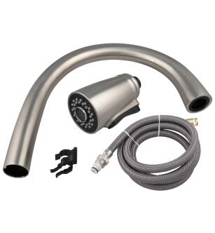 Delta Allora® RP47269SS Spray & Hose Assembly w/ Aerator - Pull-Down in Stainless