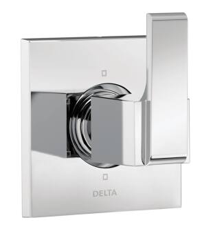 Delta Ara® T11967 6-Setting 3-Port Diverter Trim in Chrome
