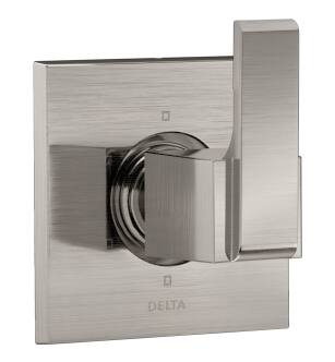 Delta Ara® T11967-SS 6-Setting 3-Port Diverter Trim in Stainless