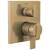 Delta Ara® T27867-CZ Angular Modern Monitor® 17 Series Valve Trim with 3-Setting Integrated Diverter in Champagne Bronze