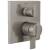 Delta Ara® T27867-SS Angular Modern Monitor® 17 Series Valve Trim with 3-Setting Integrated Diverter in Stainless