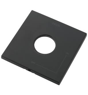 Delta Ara® RP75438BL Escutcheon & Gasket - 17 Series in Matte Black