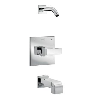Delta Ara® T14467-LHD Monitor® 14 Series Tub & Shower Trim - Less Head in Chrome