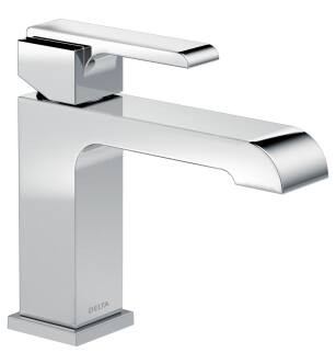 Delta Ara® 567LF-MPU Single Handle Bathroom Faucet Three Hole Deck Mount in Chrome