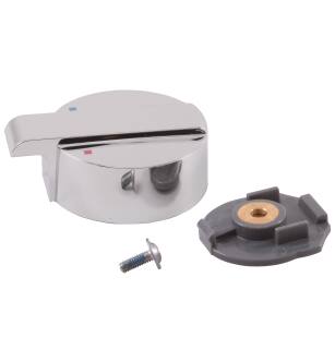 Delta Ara® RP75441 Temperature Knob & Cover - 17 Series in Chrome
