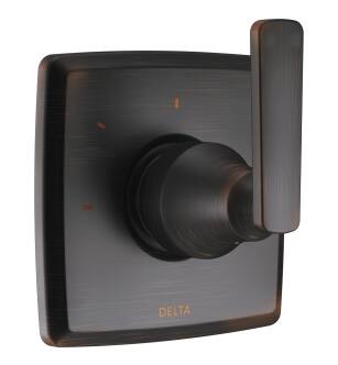 Delta Ashlyn® T11864-RB 3-Setting 2-Port Diverter Trim in Venetian Bronze