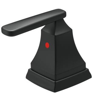 Delta Ashlyn® H264BL Lavatory Metal Lever Handles - Qty 2 in Matte Black