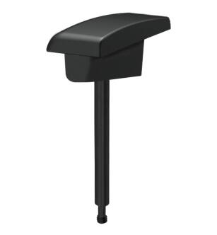 Delta Ashlyn® RP90913BL Lift Rod and Finial in Matte Black