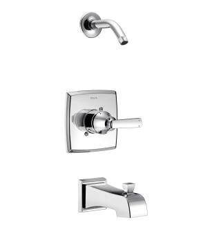 Delta Ashlyn® T14464-LHD Monitor® 14 Series Tub & Shower Trim - Less Head in Chrome