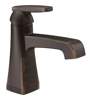 Delta Ashlyn® 564-RBMPU-DST Single Handle Bathroom Faucet Three Hole Deck Mount in Venetian Bronze