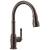 Delta Broderick™ 9190-RB-DST Single Handle Pull-Down Kitchen Faucet Three Hole Deck Mount in Venetian Bronze