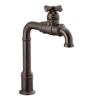 Delta Broderick™ 1990LFC-RB True Bar Kitchen Faucet Three Hole Deck Mount in Venetian Bronze
