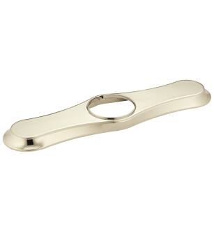 Delta Cassidy™ RP71545PNPR Escutcheon Three Hole Deck Mount in Lumicoat Polished Nickel