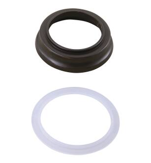 Delta Cassidy™ RP72712RB Escutcheon w/ Gasket - 1 Hole Bathroom in Venetian Bronze