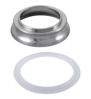 Delta Cassidy™ RP72712SS Escutcheon w/ Gasket - 1 Hole Bathroom in Stainless