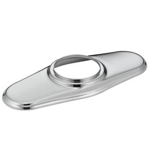 Delta Cassidy™ RP72711 Escutcheon w/ Gasket - 4" - 1 Hole Bathroom & Bar in Chrome