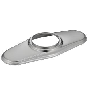 Delta Cassidy™ RP72711AR Escutcheon w/ Gasket - 4" - 1 Hole Bathroom & Bar in Arctic Stainless