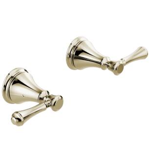 Delta Cassidy™ RP100465PN Handle Kit - Wall-Mount Tub Filler in Polished Nickel