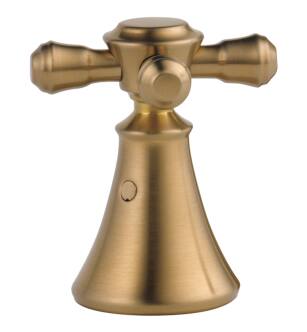 Delta Cassidy™ H295CZ Metal Cross Handle Set - Deck Mount Bathroom & Bidet in Champagne Bronze