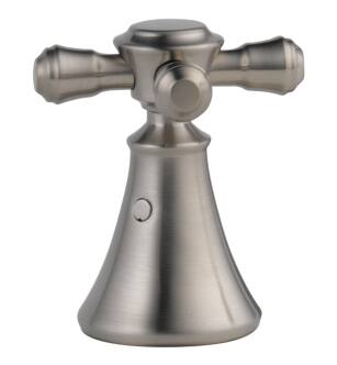 Delta Cassidy™ H295SS Metal Cross Handle Set - Deck Mount Bathroom & Bidet in Stainless