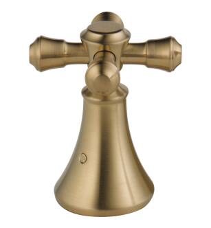 Delta Cassidy™ H695CZ Metal Cross Handle Set - Roman Tub in Champagne Bronze
