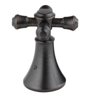 Delta Cassidy™ H695RB Metal Cross Handle Set - Roman Tub in Venetian Bronze