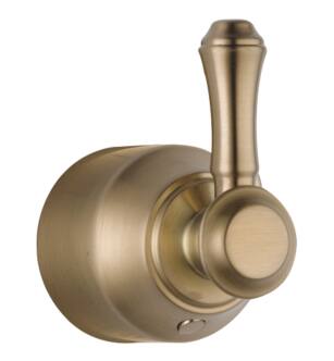 Delta Cassidy™ H597CZ Metal Lever Handle - Transfer Valve in Champagne Bronze