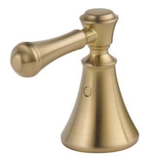 Delta Cassidy™ H297CZ Metal Lever Handle Set - Deck Mount Bathroom & Bidet in Champagne Bronze