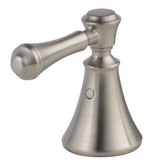 Delta Cassidy™ H297SS Metal Lever Handle Set - Deck Mount Bathroom & Bidet in Stainless