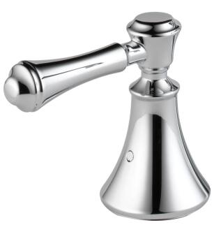 Delta Cassidy™ H697 Metal Lever Handle Set - Roman Tub in Chrome
