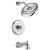 Delta Cassidy™ T14497-LHP Monitor® 14 Series H2Okinetic® Tub & Shower Trim - Less Handle in Chrome