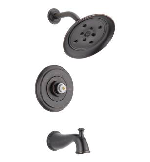 Delta Cassidy™ T14497-RBLHP Monitor® 14 Series H2Okinetic® Tub & Shower Trim - Less Handle in Venetian Bronze