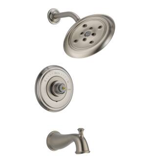 Delta Cassidy™ T14497-SSLHP Monitor® 14 Series H2Okinetic® Tub & Shower Trim - Less Handle in Stainless