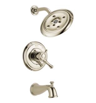 Delta Cassidy™ T17497-PN Monitor® 17 Series H2Okinetic® Tub & Shower Trim in Polished Nickel