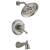 Delta Cassidy™ T17497-SS Monitor® 17 Series H2Okinetic® Tub & Shower Trim in Stainless