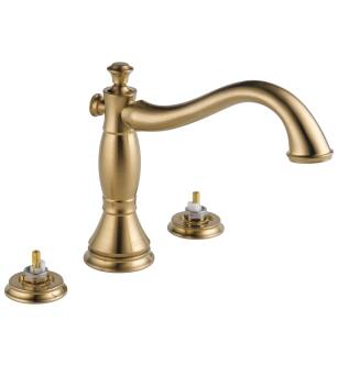 Delta Cassidy™ T2797-CZLHP Roman Tub Trim - Less Handles in Champagne Bronze